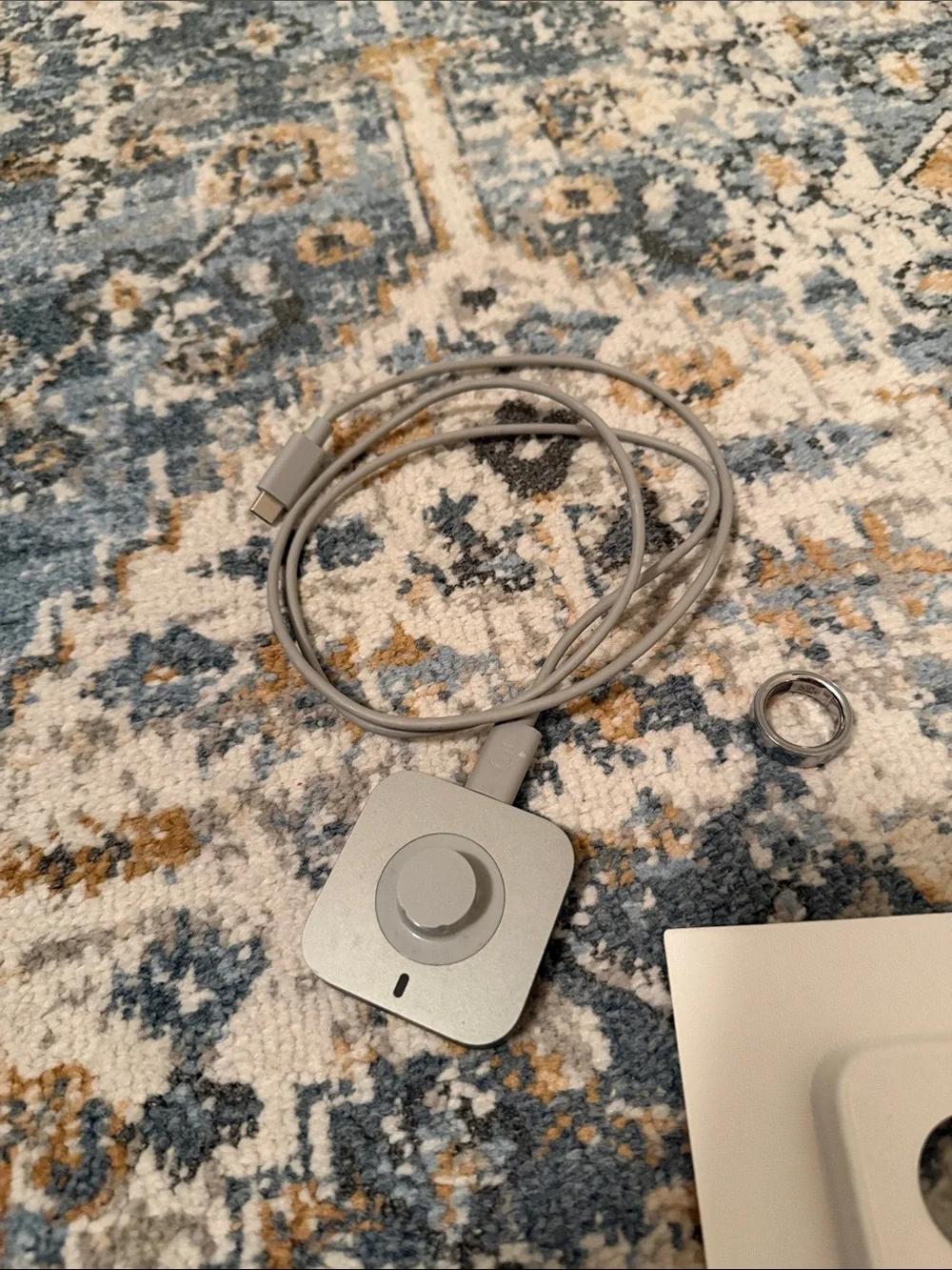 Oura Ring 4 Silver Size 7 + Dexcom Stelo CGM Bundle | lightly used